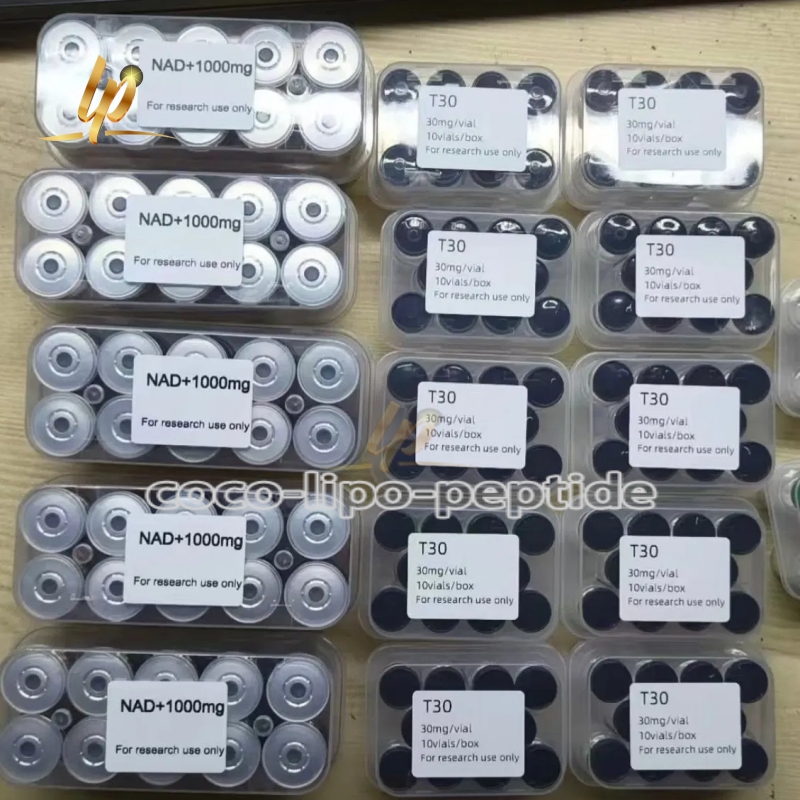 NAD+ 500mg 1000mg Peptide Powder 99% Purity Wholesale Cosmetic Grade