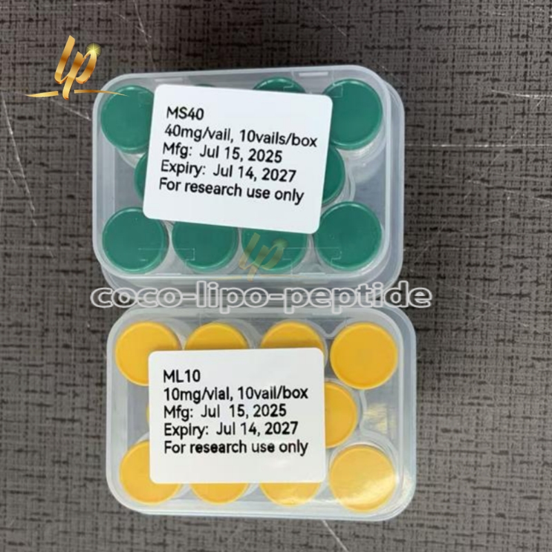 Top Grade Peptides MOTS-c 10mg 40mg MS40 ML10 Lyophilized Powder for Best-Selling Peptide Products