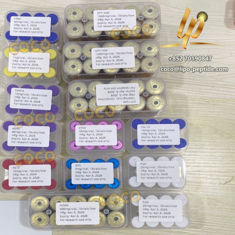 Bulk Supply NAD+ 500mg 1000mg Peptide Powder 99% Purity NJ500 NJ1000