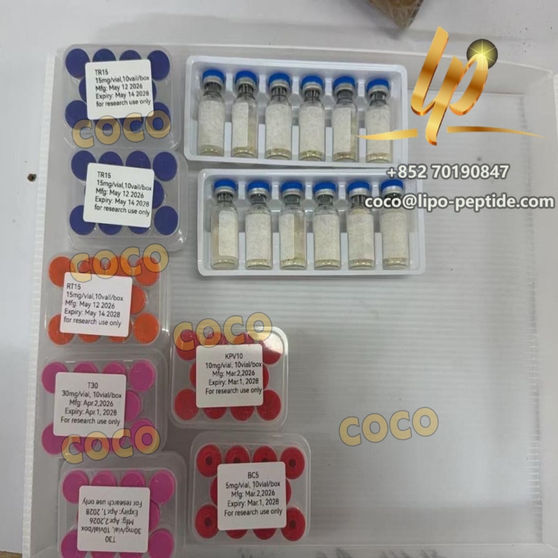 Janoshik Test Peptide Selank Semax for Muscle-Growth and Health Mt2 Lyophilized Powder